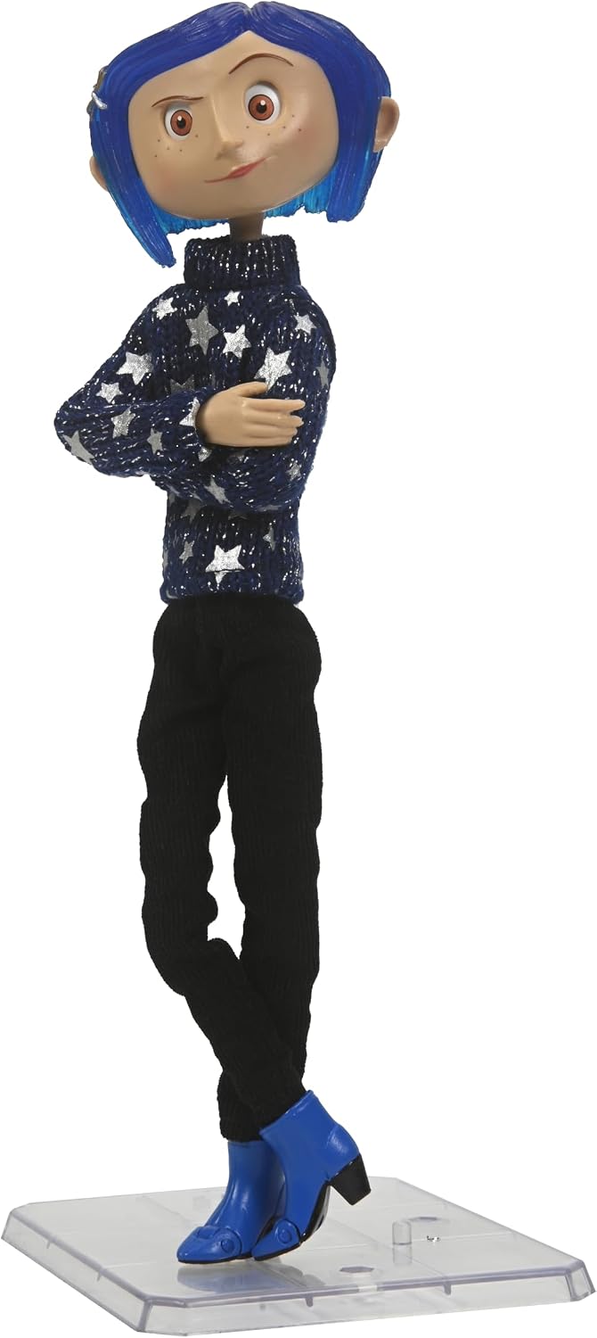 NECA - Coraline - Figura de acción articulada de suéter de Estrella