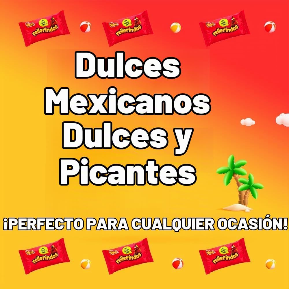 Vero Rellerindos Sabor Tamarindo Relleno 65 piezas