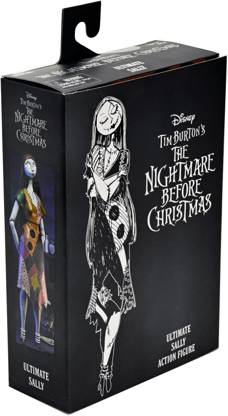 Disney Tim Burton's The Nightmare Before Christmas - Figura de acción de escala Ultimate Sally de 7 pulgadas
