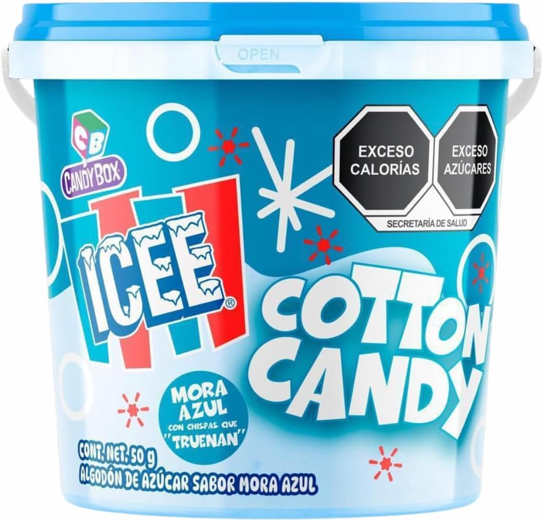 Candy Box Icce Cotton Candy Mora Azul 50G