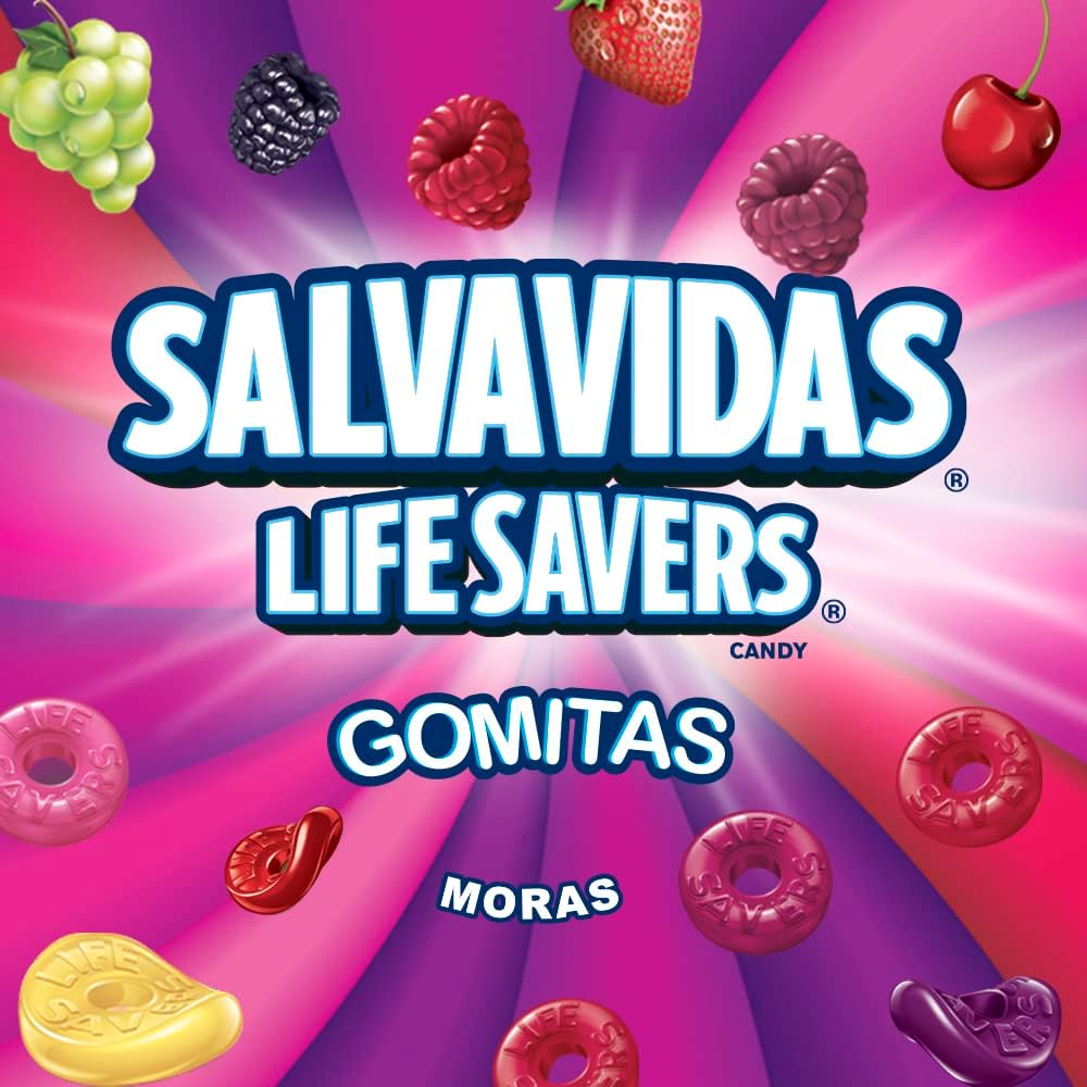 Life Savers Gomitas sabor moras salvajes, 198g