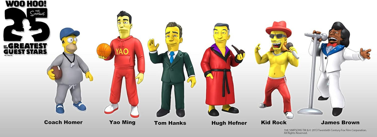 NECA The Simpsons 25th Anniversary - Series 1 - Tom Hanks Action Figure, 5"