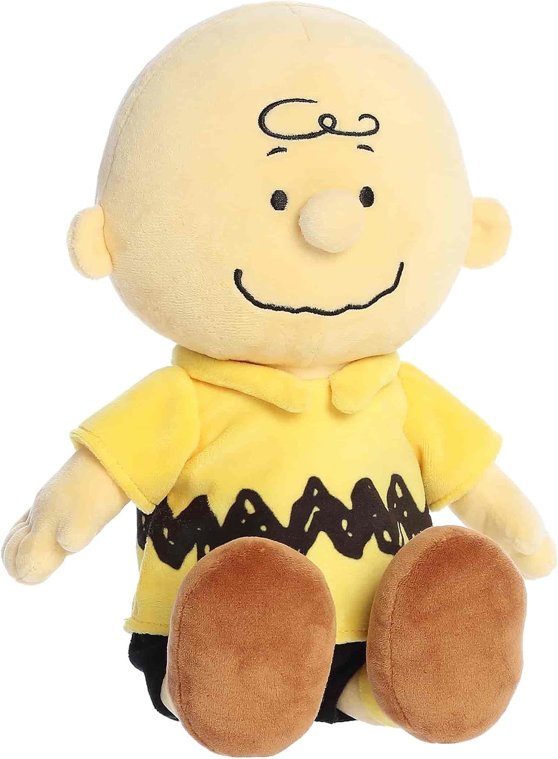 Aurora Adorable Peanuts Charlie Brown Peluche - Juguetes con licencia oficial para todos los fanáticos de Snoopy - Regalo nostálgico para adultos y celebraciones de cumpleaños, multicolor de 13