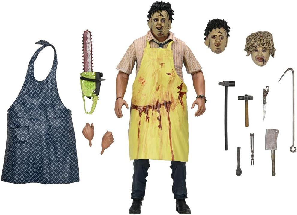 NECA Texas Chainsaw Massacre 7in Ultimate Leatherface 50th
