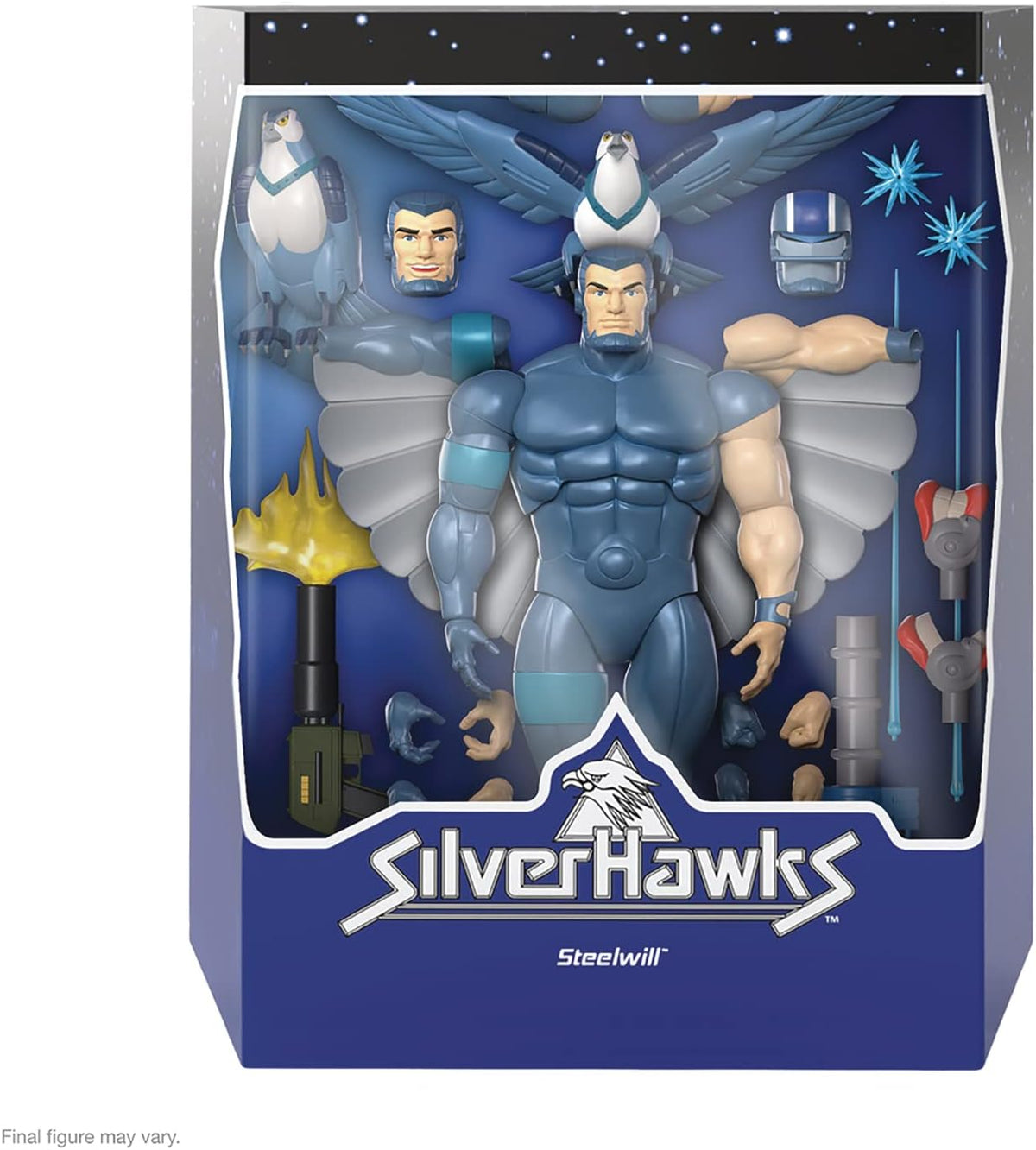 SilverHawks Ultimates: Steelwill, Figura de acción