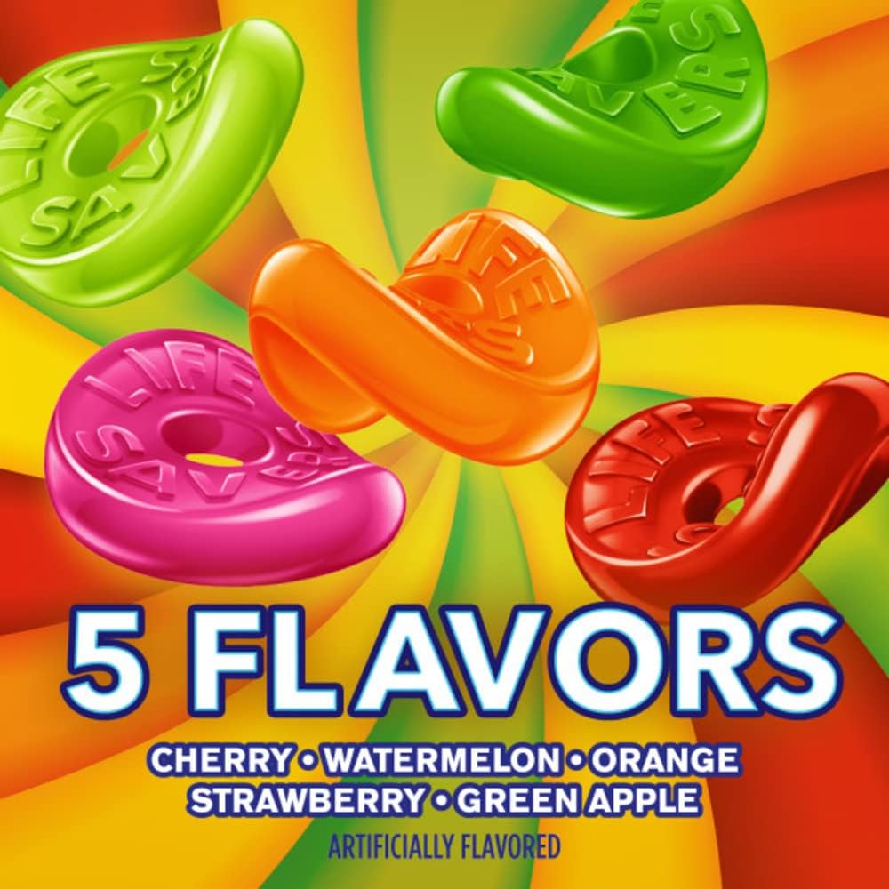 Life Savers Gomitas 5 sabores, 198g