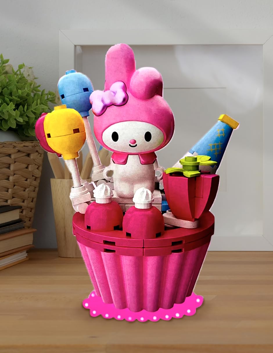 Ult Figura Armable My Melody Cupcake Bloques de Construccion Sanrio - imagen 6