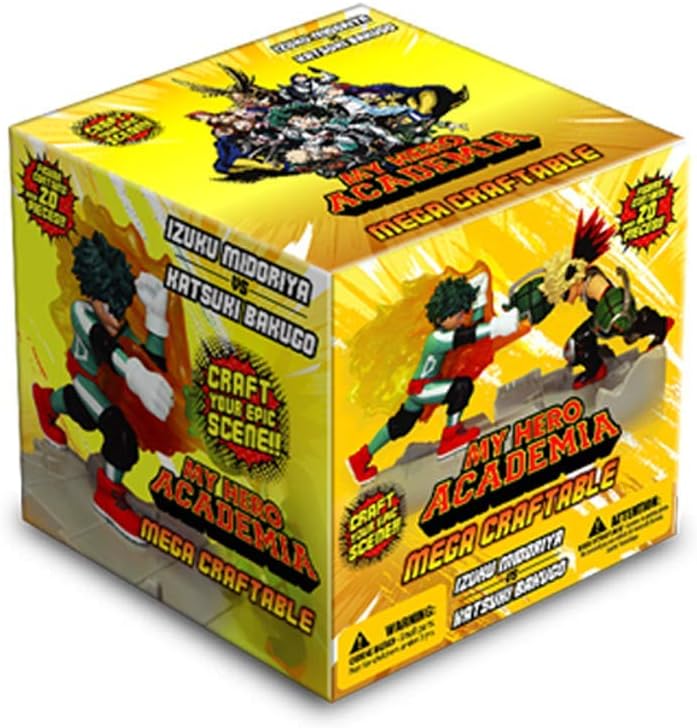 Just Toys LLC My Hero Academia Mega Craftable - Deku vs Bakugo