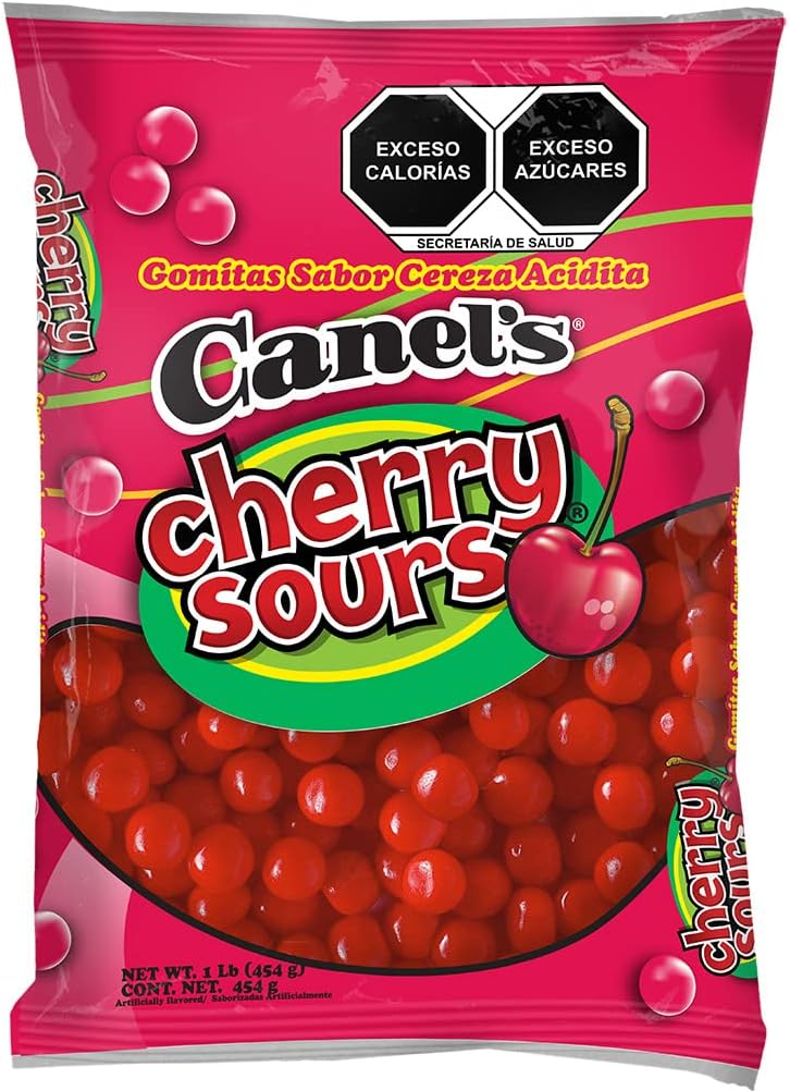Canel´s Cherry Sours, Gomita sabor cereza acidita, 1Lb
