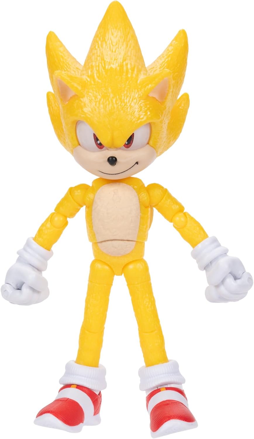 Sonic The Hedgehog Figura De Acción Super Sonic 5" 3 Películas