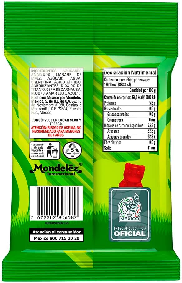 Panditas Mundial 8pzs de 60 gr