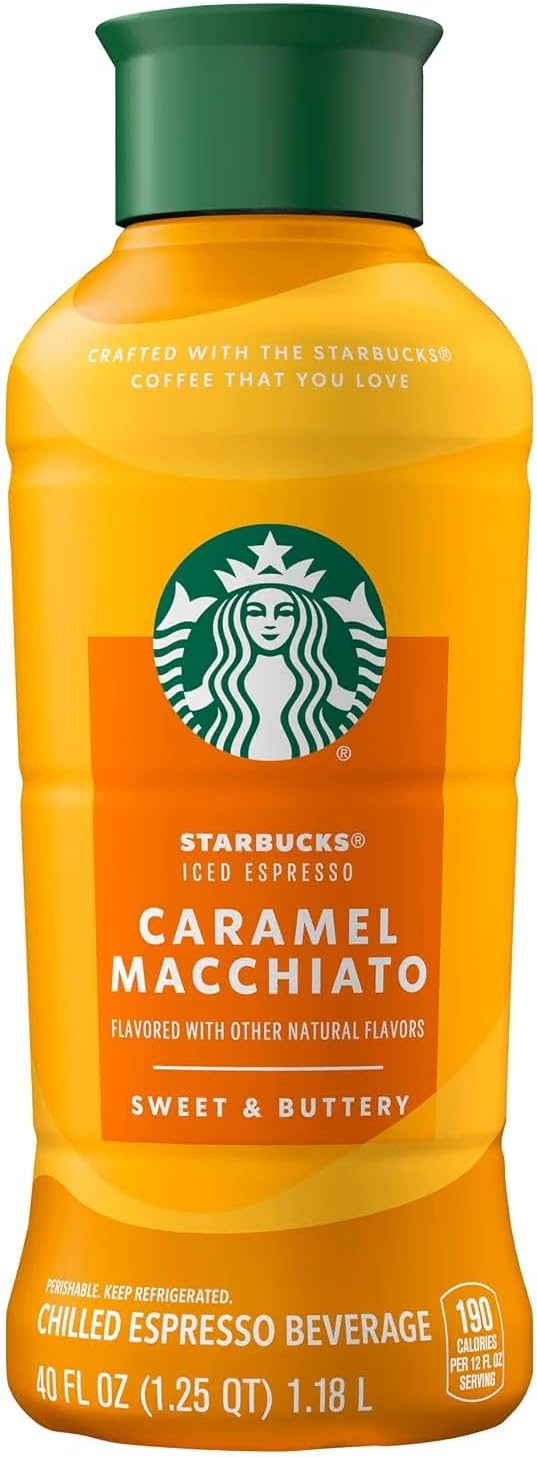 Starbucks Iced Espresso Caramel Macchiato