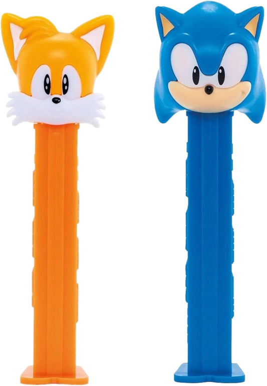 PEZ Dispensador De Caramelos Sonic: Sonic El Erizo Y Tails El Zorro. Dispensadores Con Recambios De Caramelos.