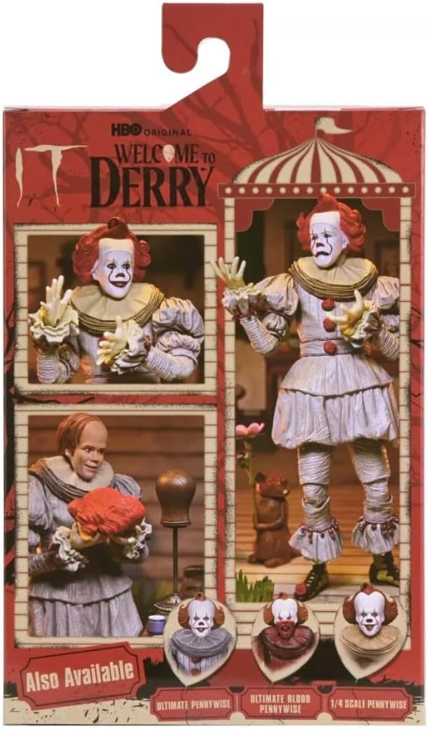 NECA IT: Welcome to Derry - Ultimate Bob Gray as Pennywise 7" Scale Action