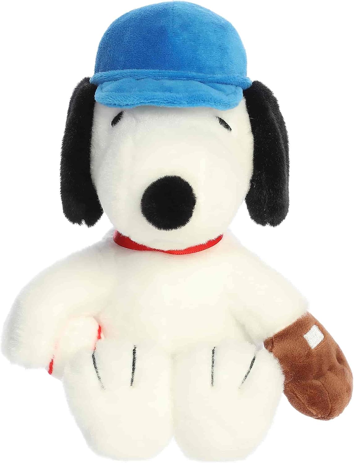 Aurora® Adorable Peanuts® Peluche de Snoopy de Béisbol - Juguetes con Licencia Oficial para Todos los Fanáticos de Snoopy - Regalo Nostálgico para Adultos y Celebraciones de Cumpleaños - Blanco 9