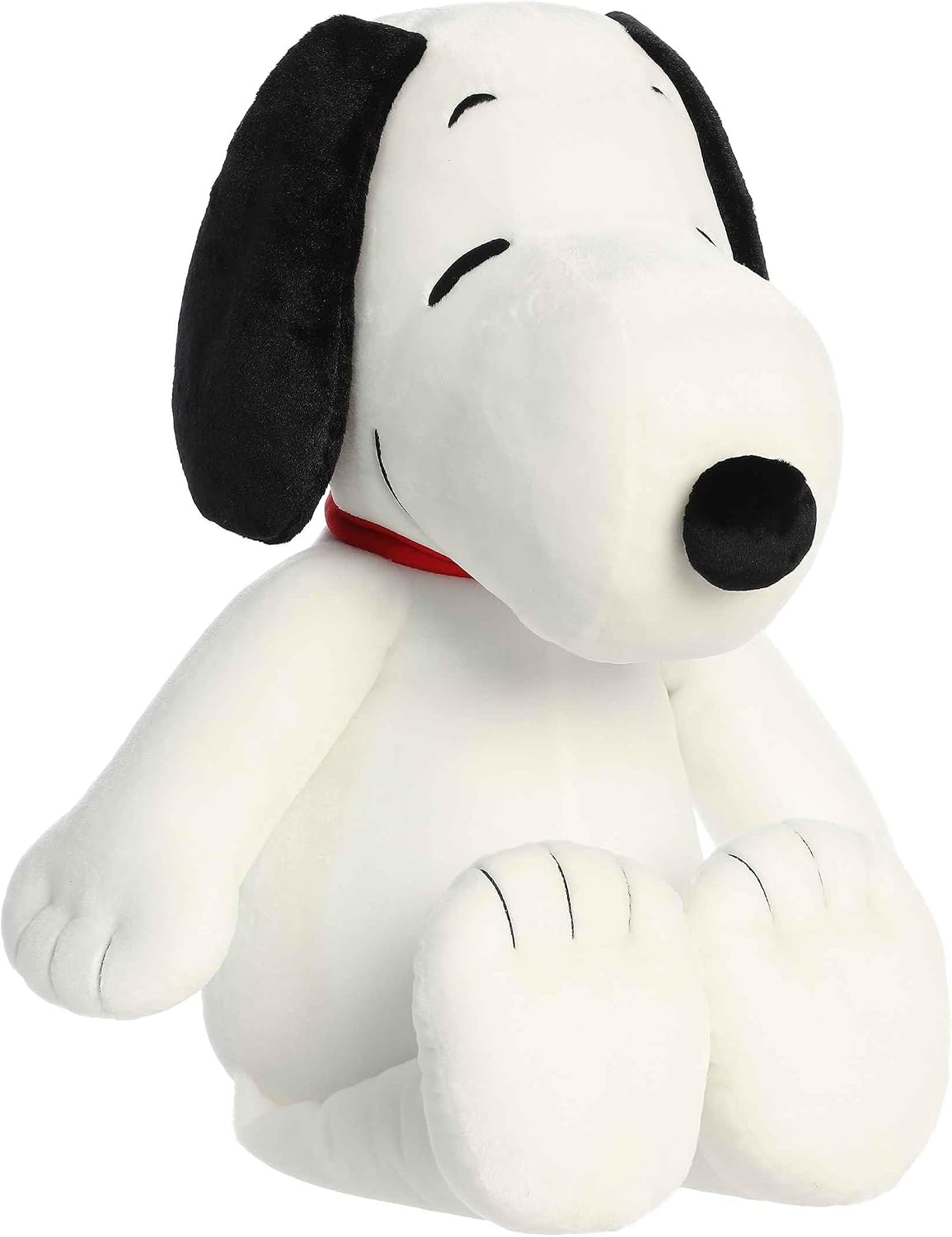 Aurora Adorable Peanuts Jumbo Floppy Snoopy Peluche - Juguetes con Licencia Oficial para Todos los Fans de Snoopy - Regalo nostálgico para Adultos y Celebraciones de cumpleaños - 33 Pulgadas