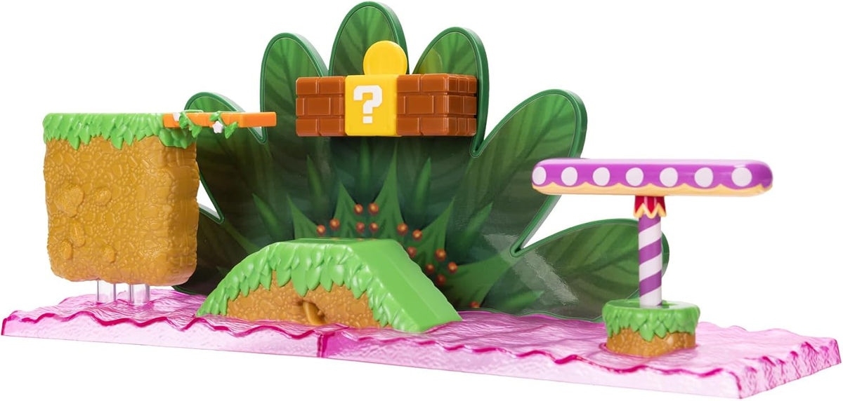Nintendo Super Soda Jungle Playset Incluye Figura de Mario de 2.5 Pulgadas. A Partir de 3 años (Licencia Oficial)