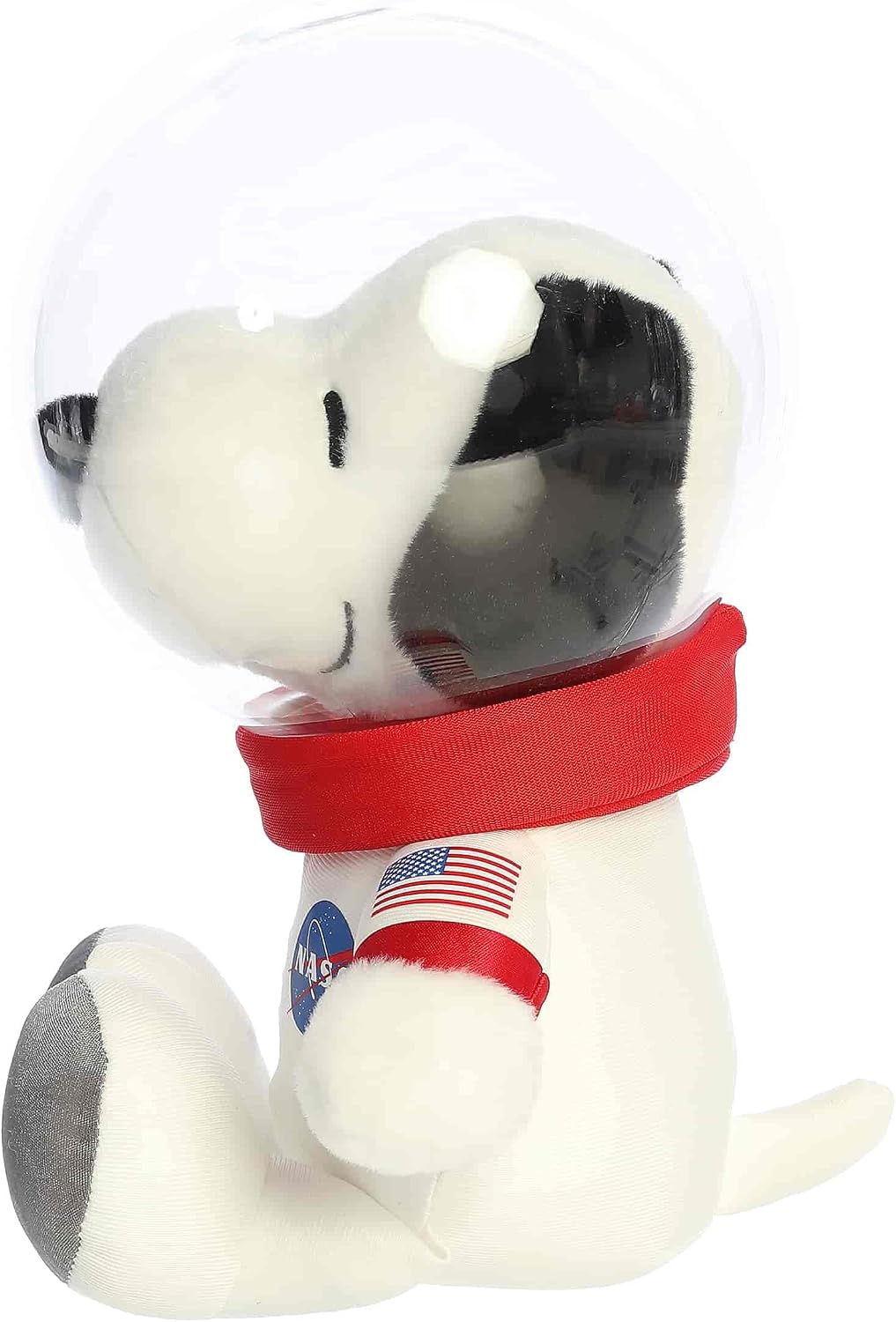 Aurora® Adorable Snoopy con traje espacial de Peanuts® con casco - Animal de peluche con licencia oficial para todos los fanáticos de Snoopy - Regalo nostálgico para adultos y celebraciones de