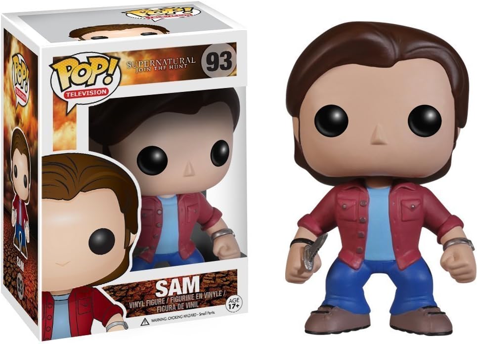 Funko Pop! Supernatural - Sam Winchester Vinyl Figure (Includes Compatible Pop Box Protector Case)