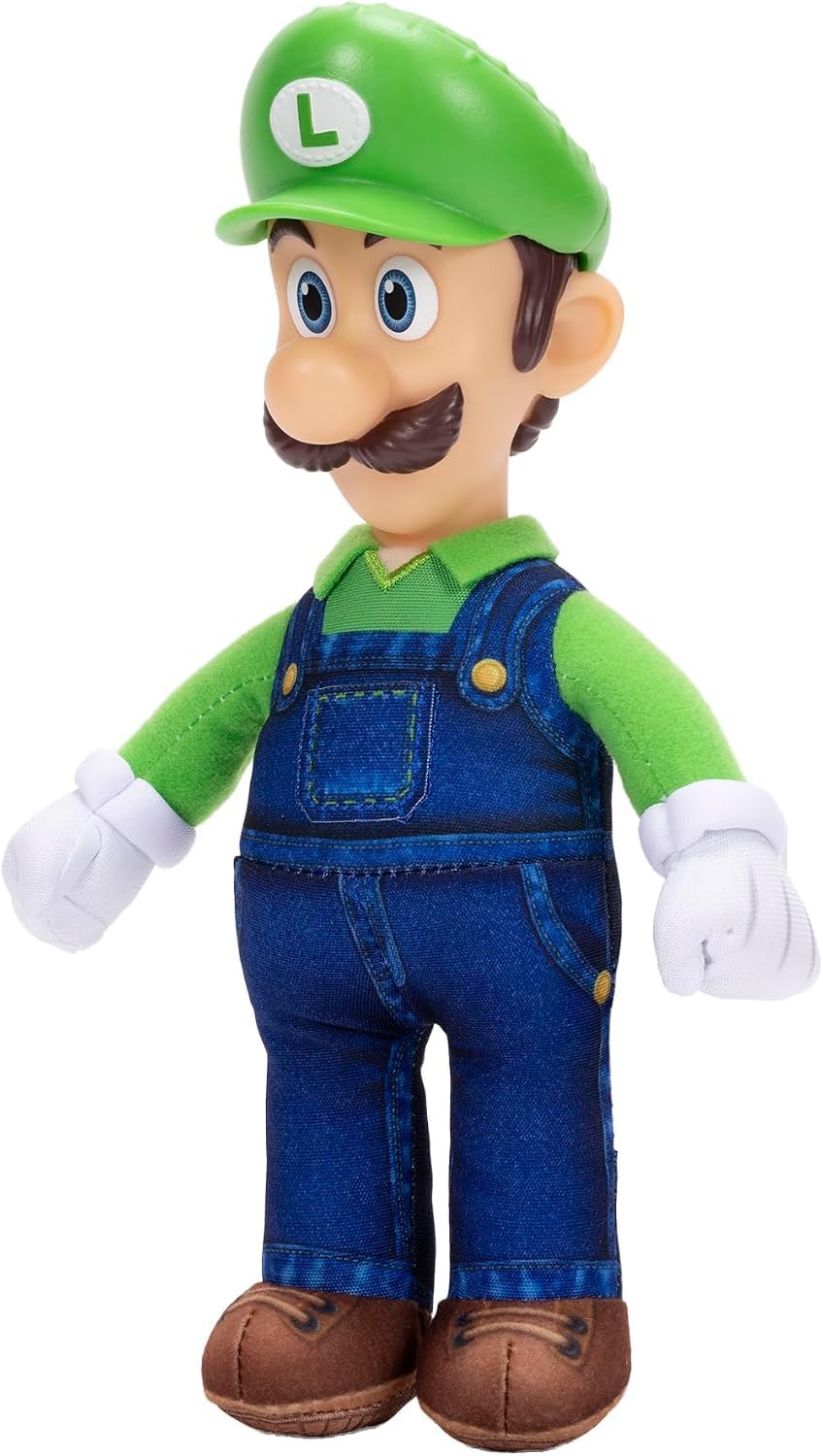 Super Mario Basic Roto - Higo de Peluche 2, the Super Mario BROS. MOVIE, TOY_FIGURE, Plástico, Jakks Pacific