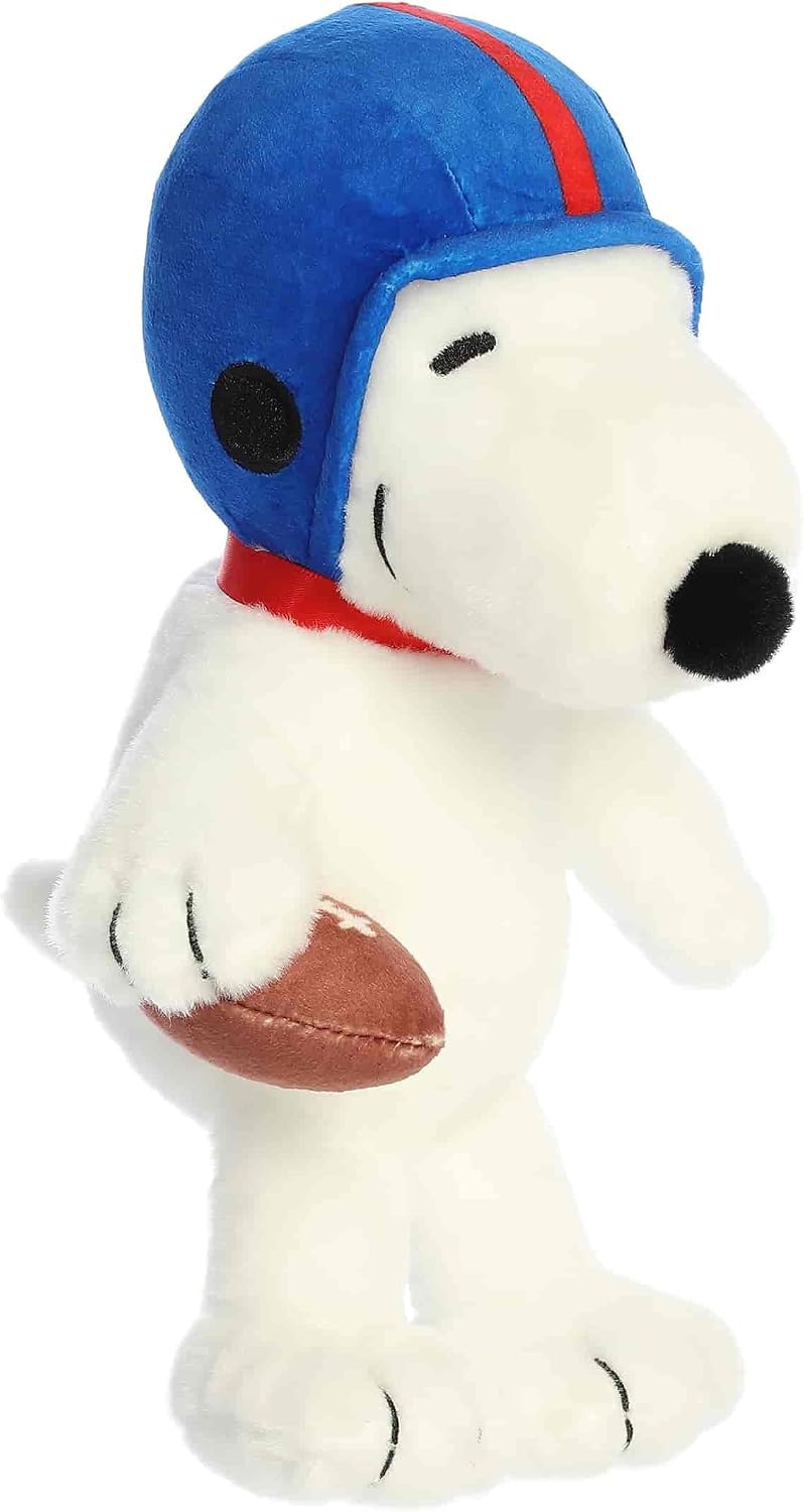 Aurora Peanuts - Peluche adorable de fútbol de 8 pulgadas