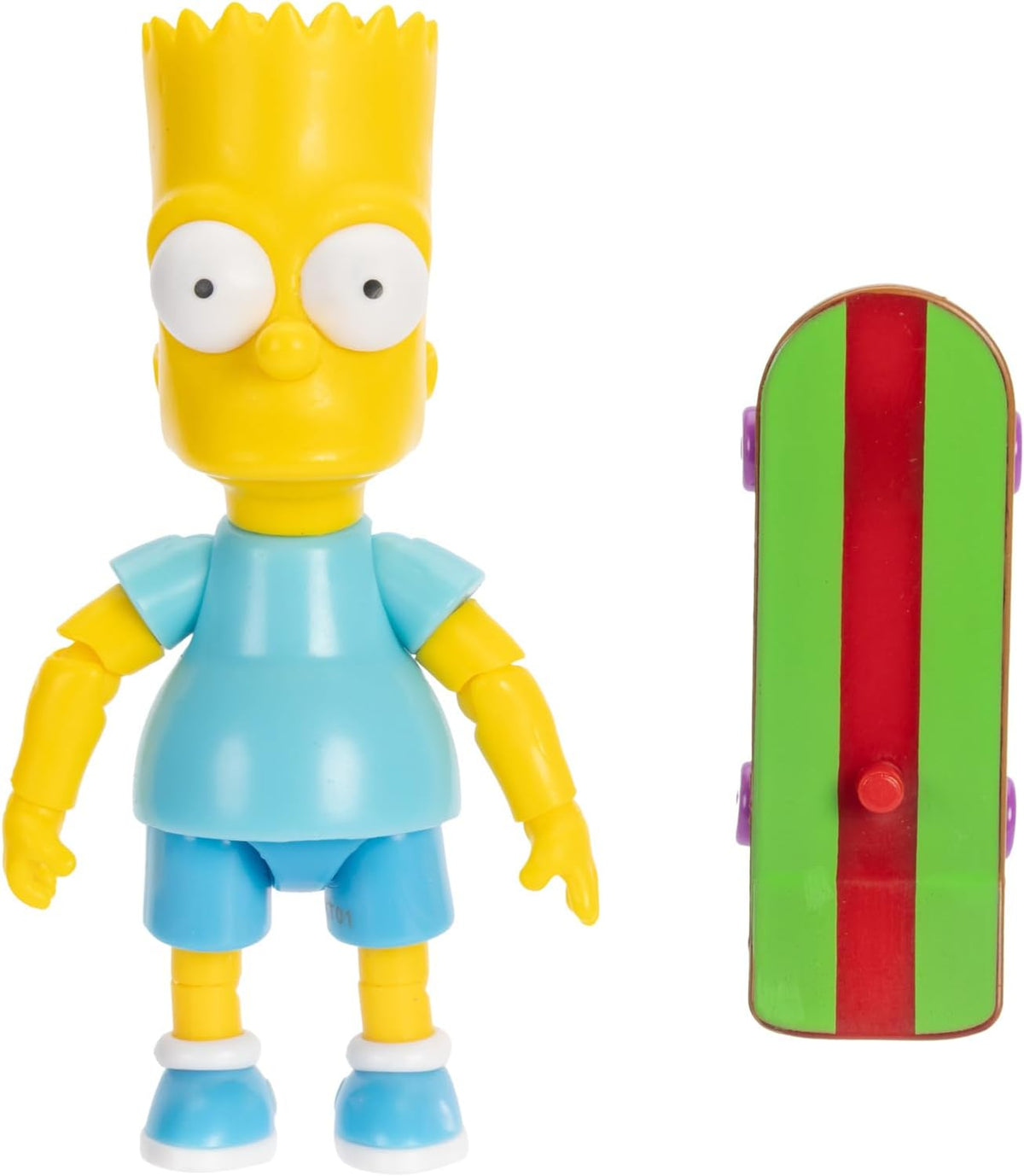 Jakks Pacific Figura de Acción Bart Simpson 3.75 Pulgadas