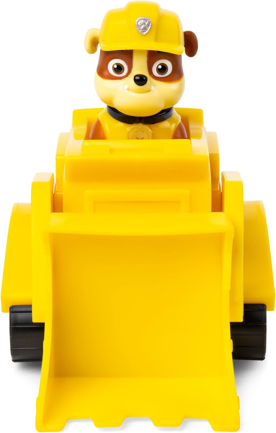 Paw Patrol, Rubble's Bulldozer, vehículo de Juguete con Figura de acción Coleccionable, Juguetes respetuosos con el Medio Ambiente para niños y niñas a Partir de 3 años
