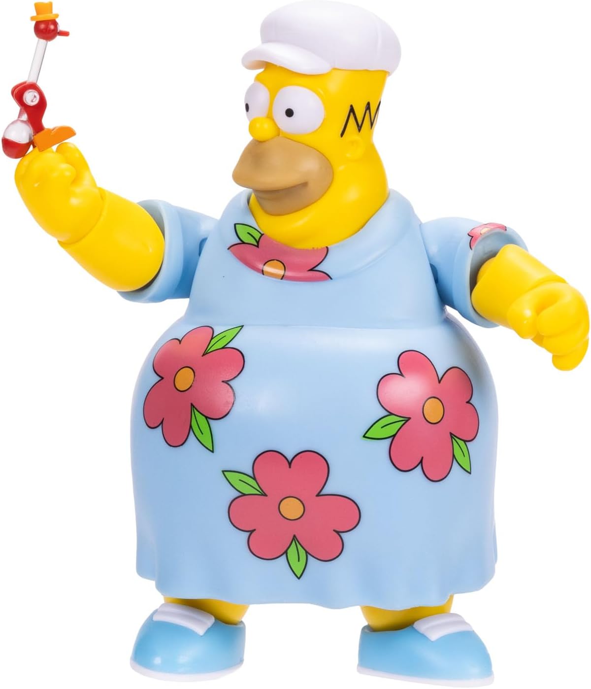 Jakks Pacific - The Simpsons King-Size Homer, Figura de Acción Coleccionable con Detalles Icónicos, 5 Pulgadas