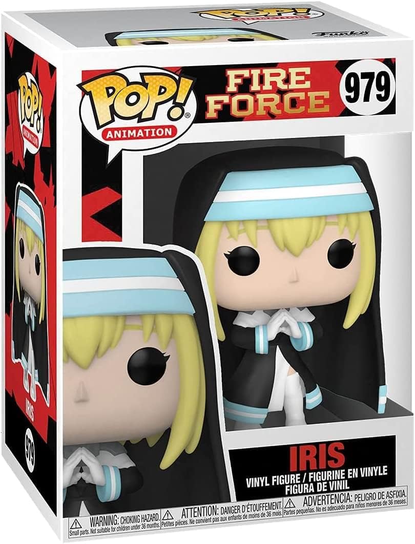 Funko Pop! Animation: Fire Force - Iris - Figura de Vinilo Coleccionable - Idea de Regalo - Mercancia Oficial - Juguetes para Niños y Adultos - Anime Fans - Muñeco para Coleccionistas y Exposición