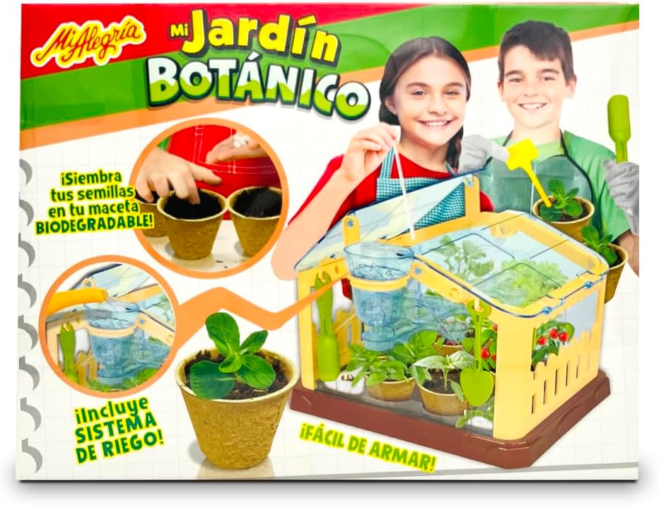 Ult Mi Jardin Botanico Premium, Invernadero, Accesorios de Jardineria, Juego Educativo
