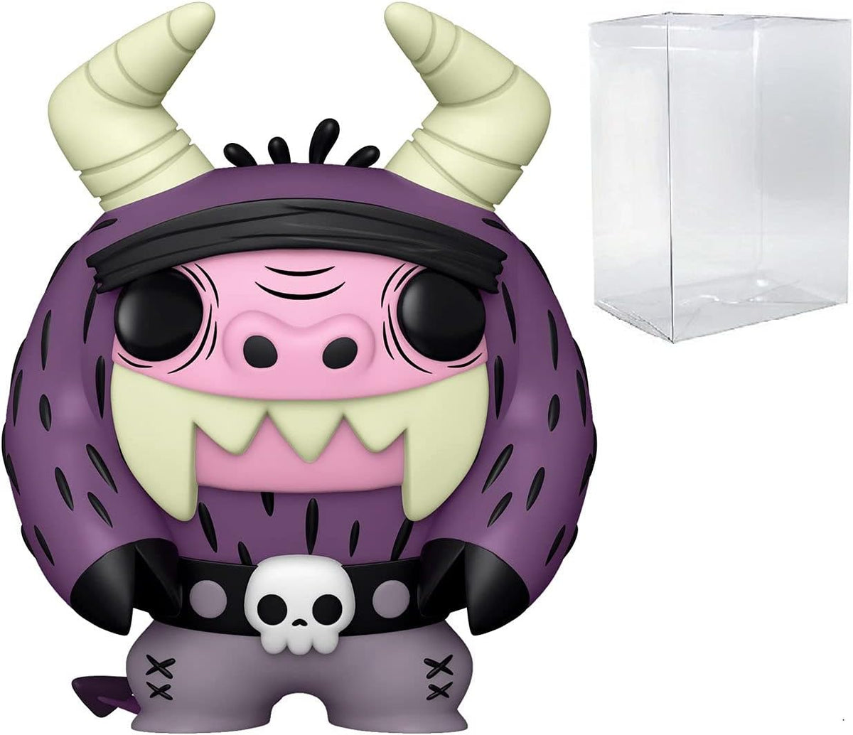 Funko Foster's Home for Imaginary Friends - Eduardo Pop! Figura de vinilo (incluido con funda protectora compatible con Pop Box)