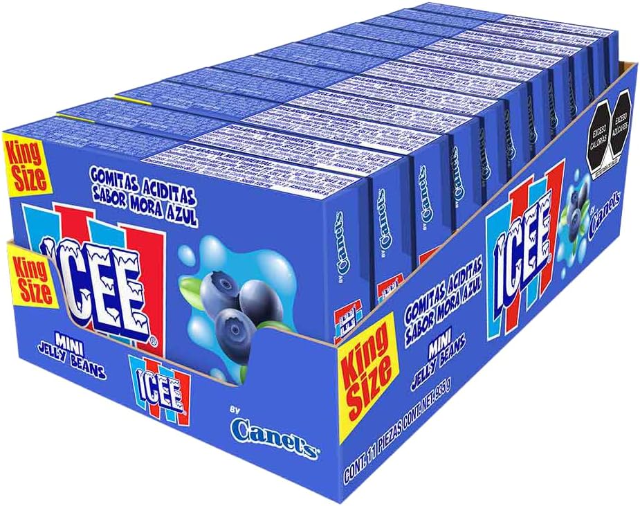 Canel´s Mini Jelly ICEE Mora Azul King Size Gomita aciditas 85gr