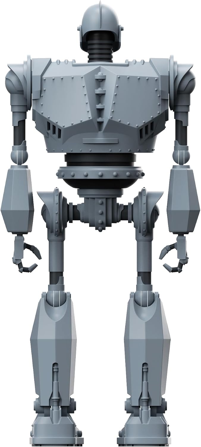 Super7 Deluxe The Iron Giant - Figura de acción Gigante de Hierro de 7 Pulgadas, colección clásica de películas animadas y Juguetes Retro