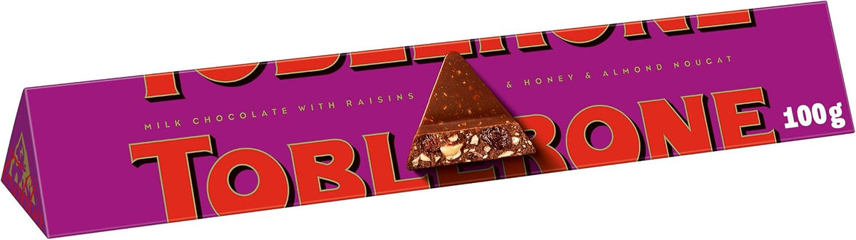 Toblerone Barra de Frutas y Frutos Secos, 12.70 Oz