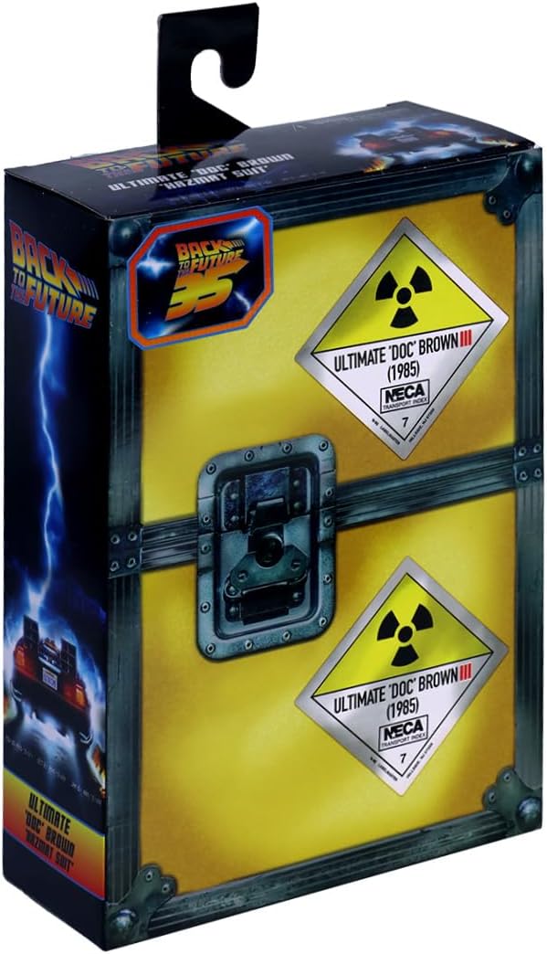 NECA Back to The Future - Ultimate Doc Brown 1985 - Figura de acción a Escala de 7 Pulgadas