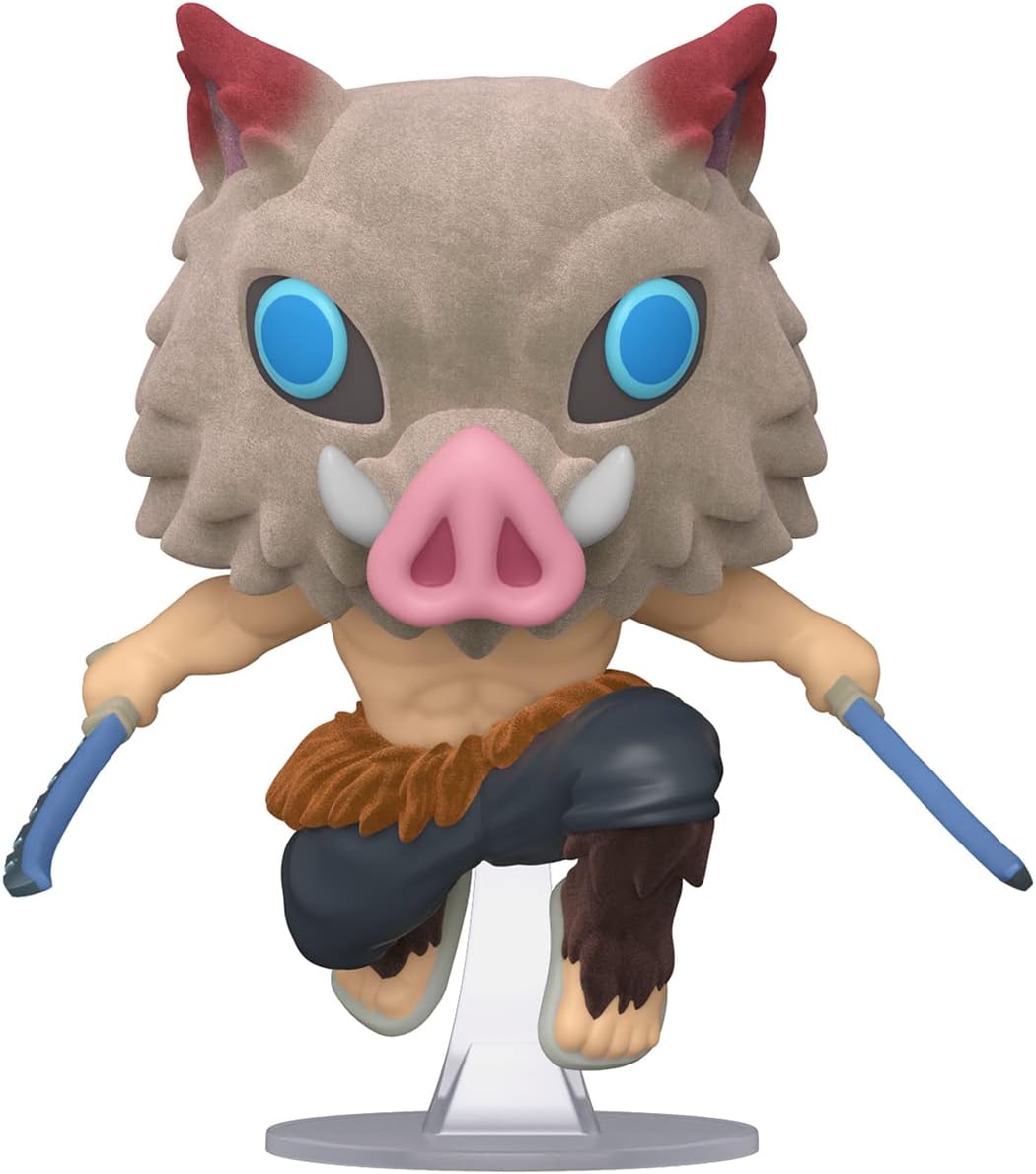 Funko Pop! Demon Slayer - Inosuke Exclusivo (Flocked)