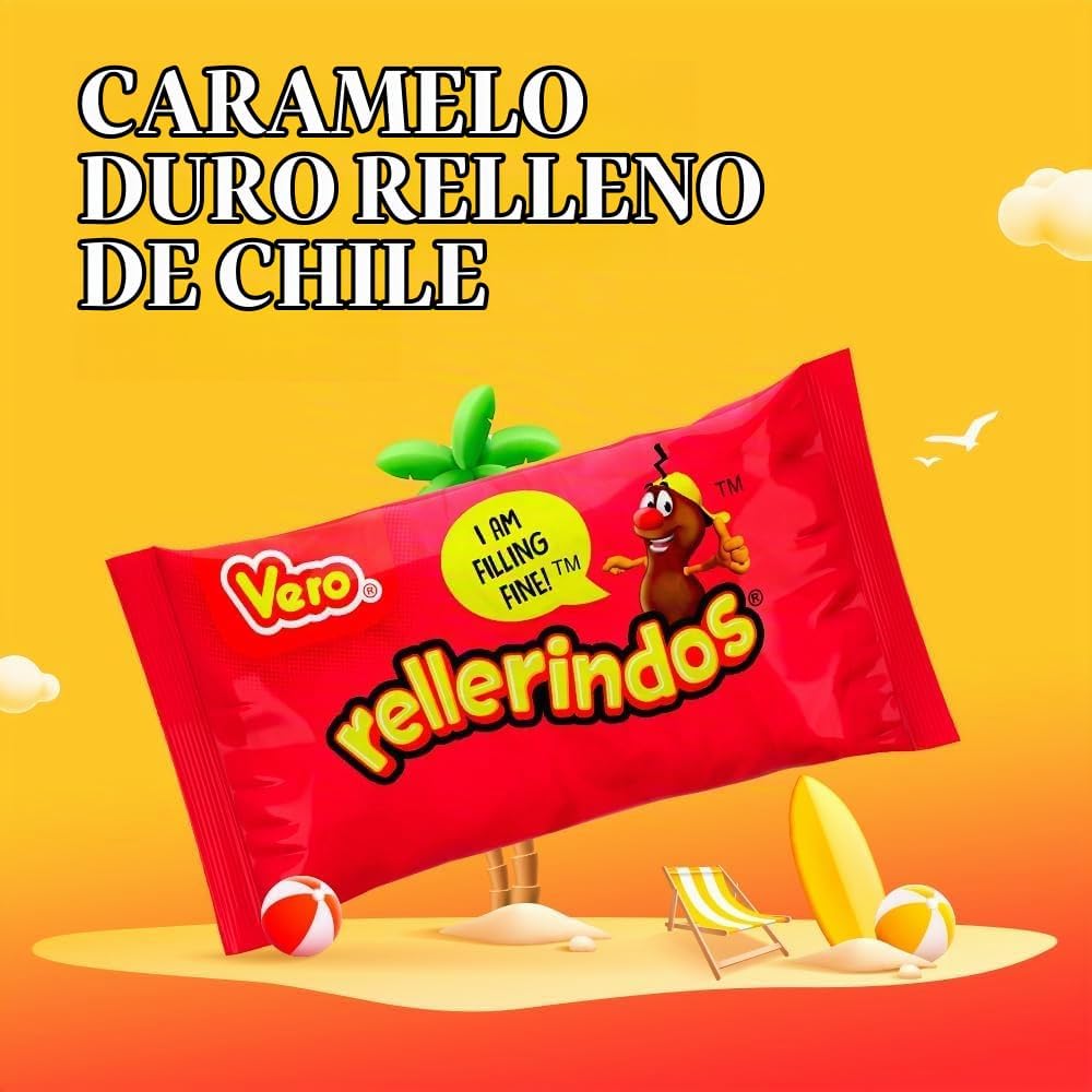 Vero Rellerindos Sabor Tamarindo Relleno 65 piezas