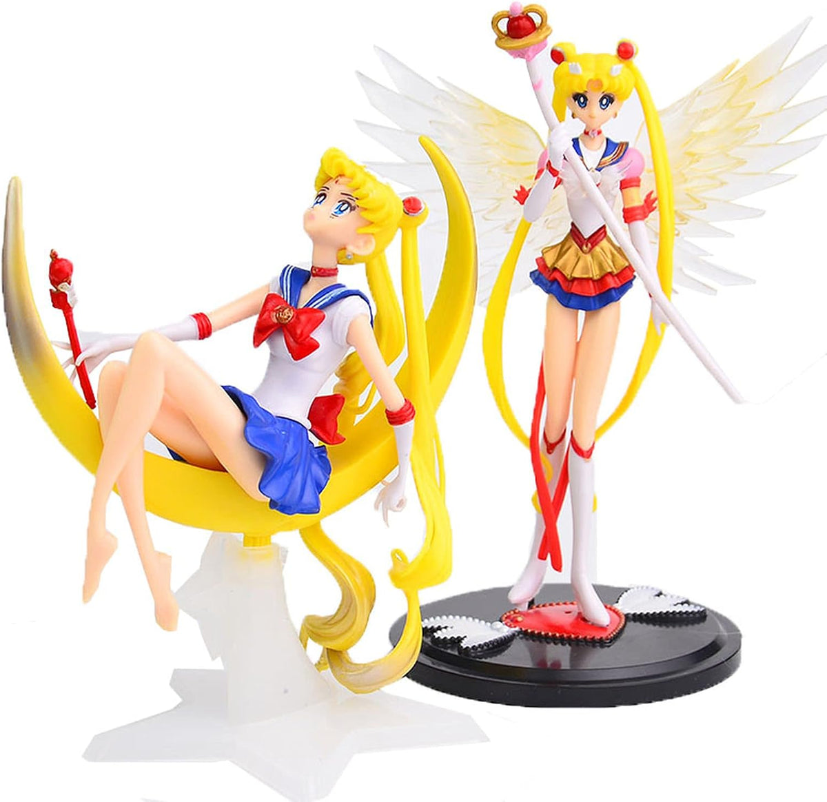 Marinero luna anime personajes decorando pastel muñecas pvc acción juguetes juguetes lindos juguetes