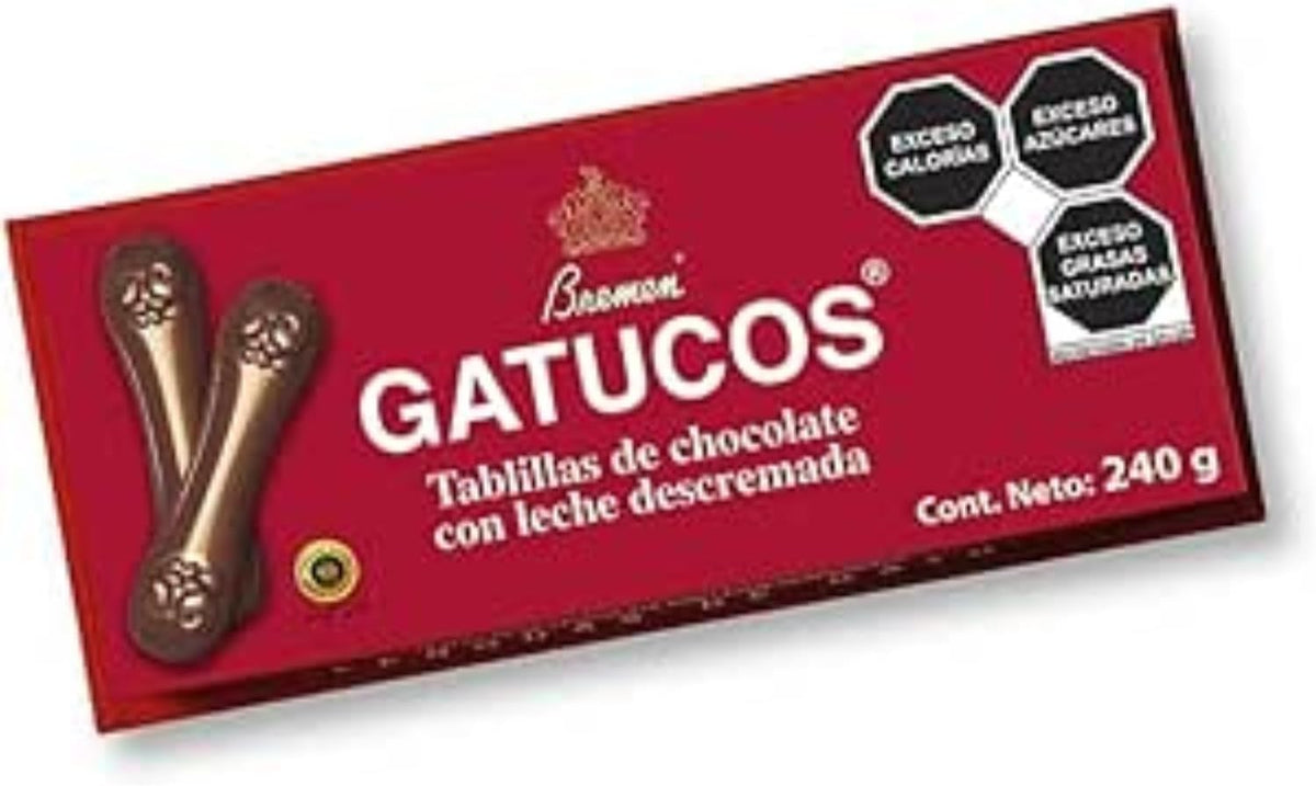 Bremen Chocolate Gatucos, Caja de 240g