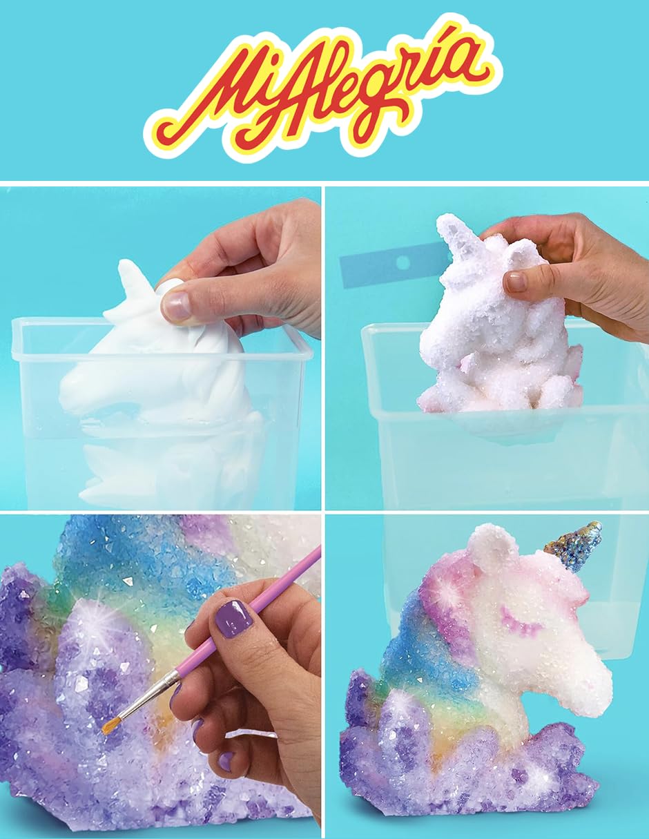Ult Kit de Manualidades de Cristalizacion de Unicornio Criatura Magica, Kit de Decoracion de Unicornio Premium - imagen 6
