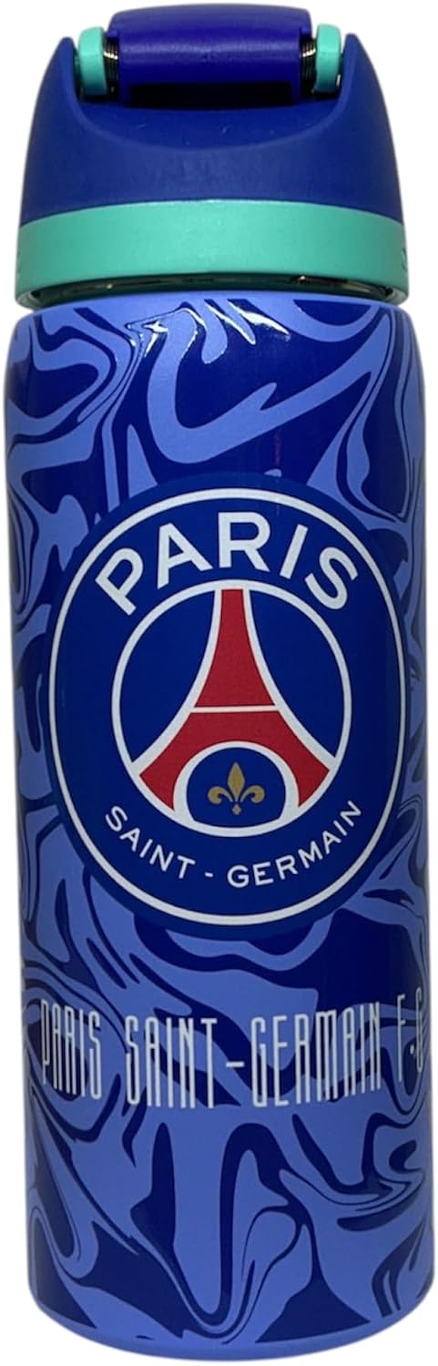 Genérico Termo premium Botella de Agua Deportiva P Club Saint G, Azul, Azul Oscuro, LM30, Termo