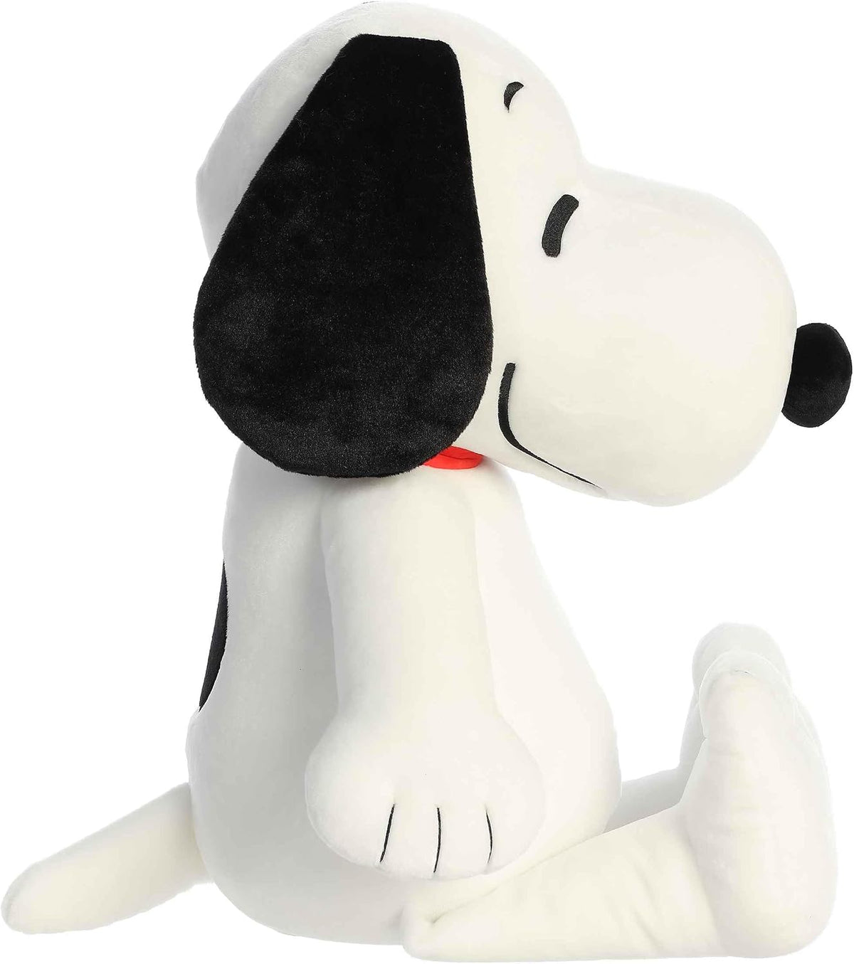 Aurora Adorable Peanuts Jumbo Floppy Snoopy Peluche - Juguetes con Licencia Oficial para Todos los Fans de Snoopy - Regalo nostálgico para Adultos y Celebraciones de cumpleaños - 33 Pulgadas
