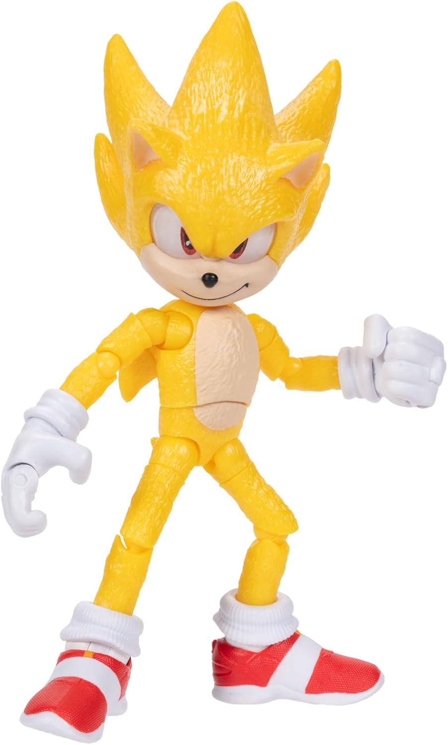 Sonic The Hedgehog Figura De Acción Super Sonic 5" 3 Películas