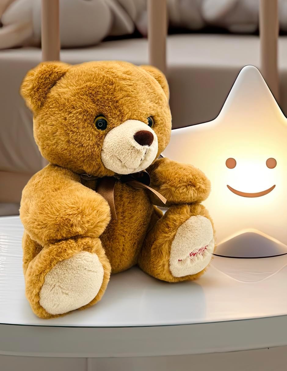 Ult Peluche Oso Que Reza Premium Reza Padre Nuestro y el Angel de mi Guarda