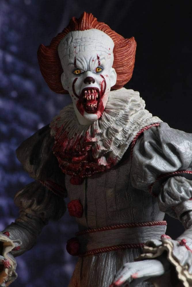 NECA T Ultimate Bloody Pennywise 7 inch Figure - SDCC 2018 GameStop Exlusive