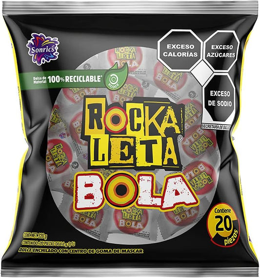 Sonric's Rockaleta Bola, 320 gramos
