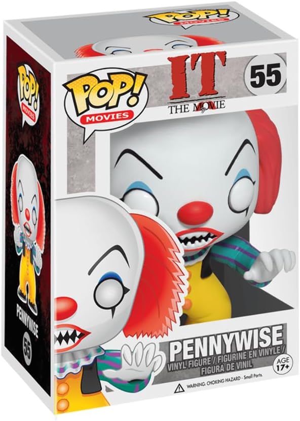 Funko Unknown IT The Movies Pennywise Pop Movies N° 55 Figura de Vinilo 10 cm