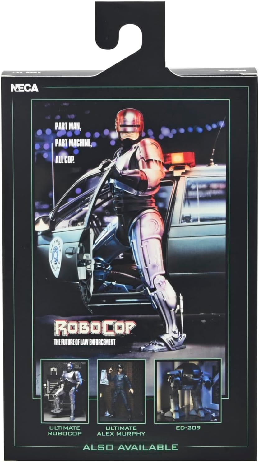 NECA - Robocop (1987) Figura de acción a escala de 7 pulgadas - Serie de pósteres