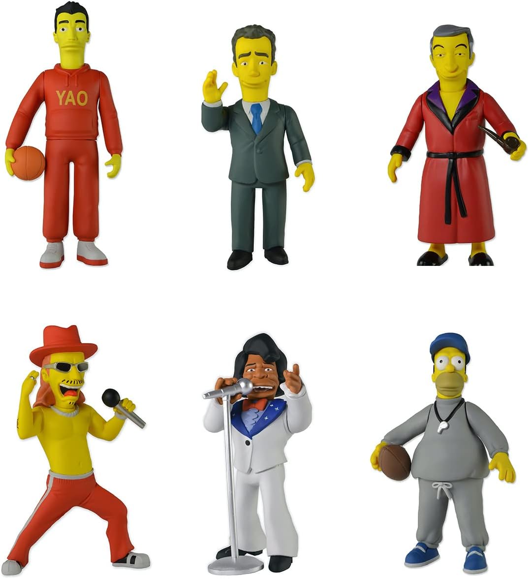 NECA The Simpsons 25th Anniversary - Series 1 - Tom Hanks Action Figure, 5"