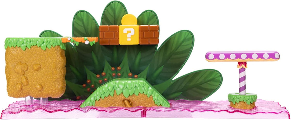 Nintendo Super Soda Jungle Playset Incluye Figura de Mario de 2.5 Pulgadas. A Partir de 3 años (Licencia Oficial)